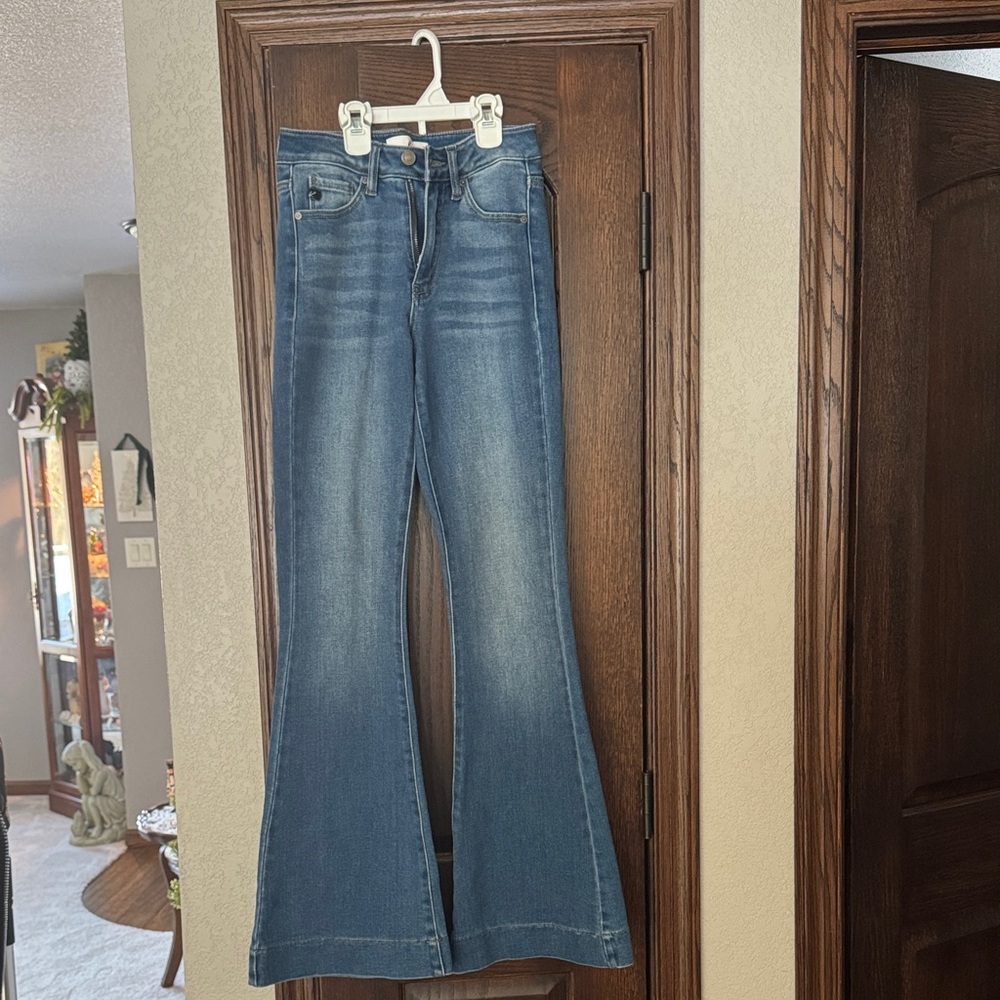 KanCan Dark Blue Flare Jeans